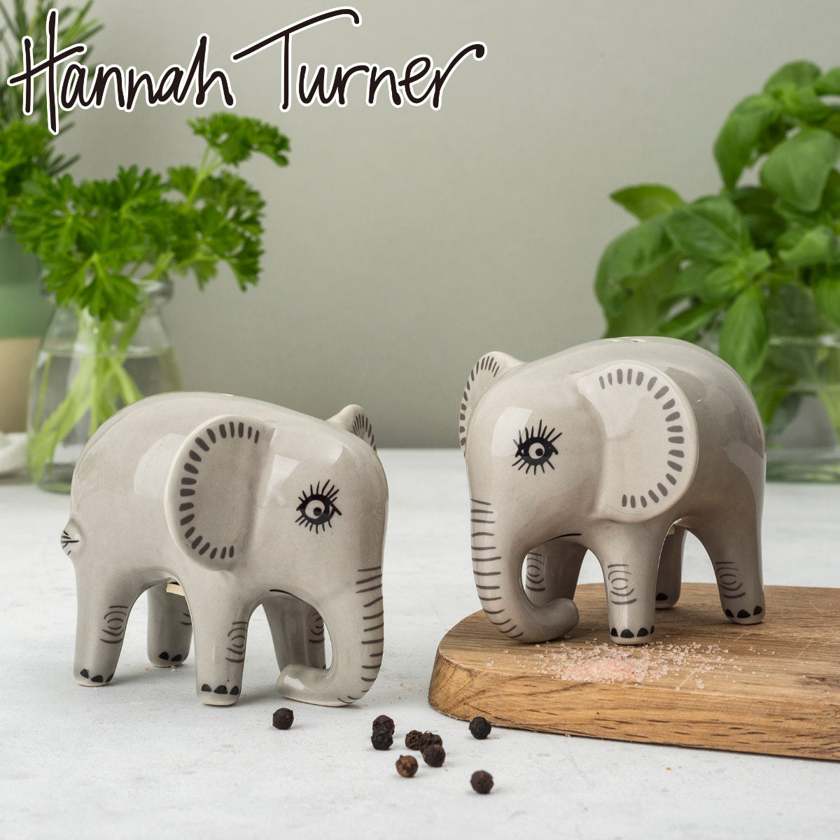 塩コショウ入れ　ゾウ（Salt＆Peppers）